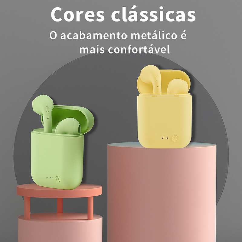 ✨ Fone de Ouvido Wireless Bluetooth - Mini 2 TWS Colors ✨